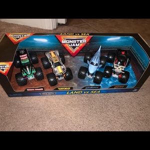 4 pack Monster Jam Trucks